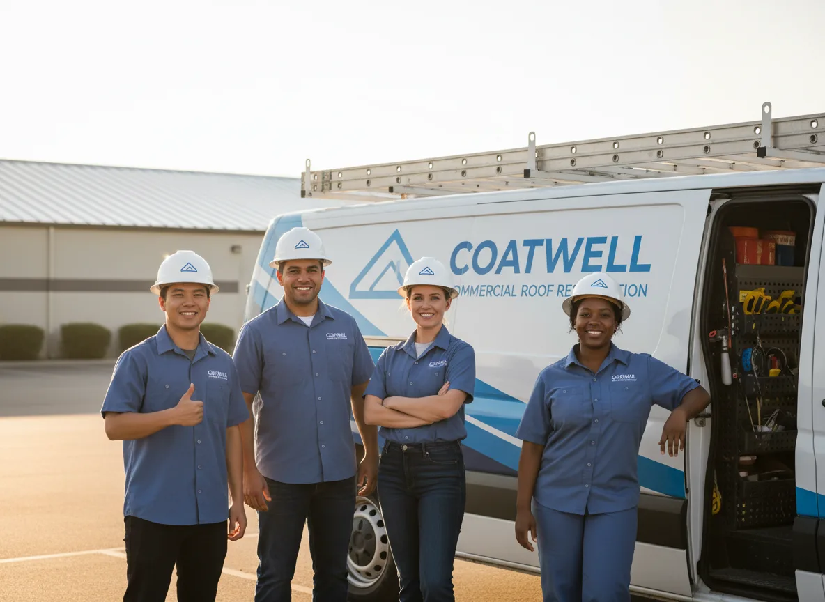 Commercial roof coating company in Kinde, MI